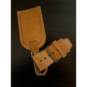 Louis Vuitton Luggage Tag with Poignet Vachetta Leather great condition
